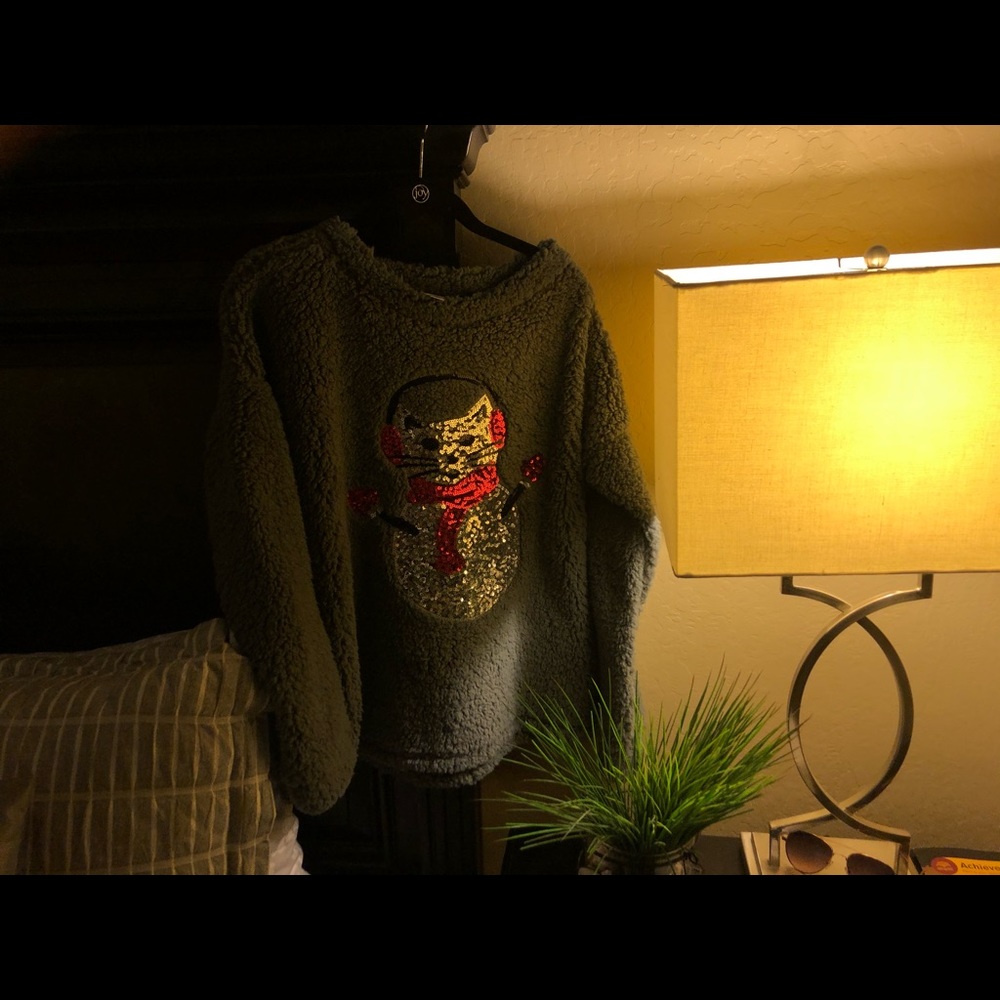Fluffy Cat Sweater